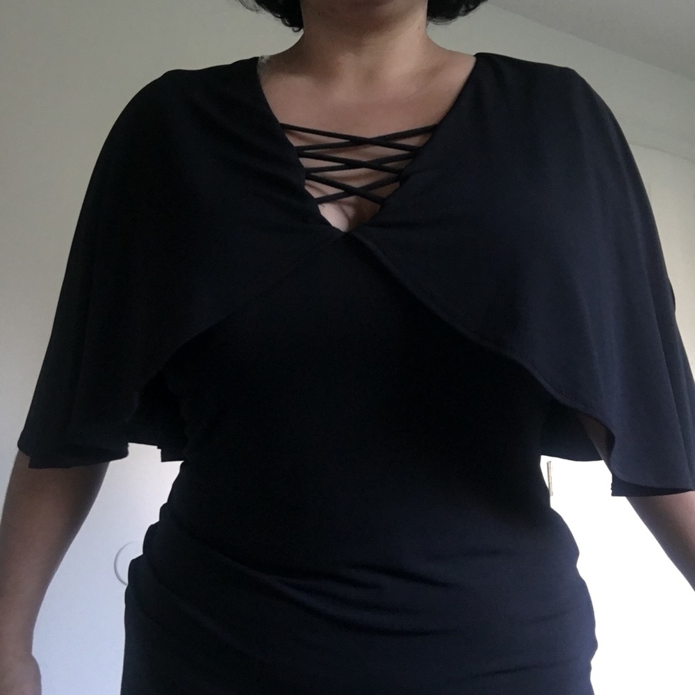 Black Bat Wing Top [Fashion to Figure Size 1]